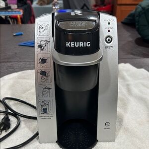 Keurig Single-Serve Coffee Brewer - Silver and Black
